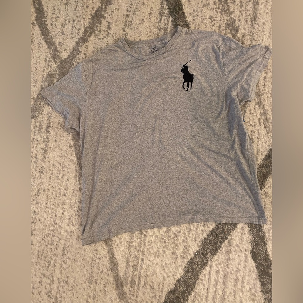 polo ralph lauren tshirt men size xl Polo Logo & Number 2 On Back